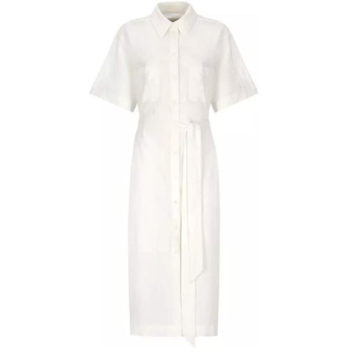 White Cotton Dress - Größe 38 - white - Maison Kitsune - Modalova