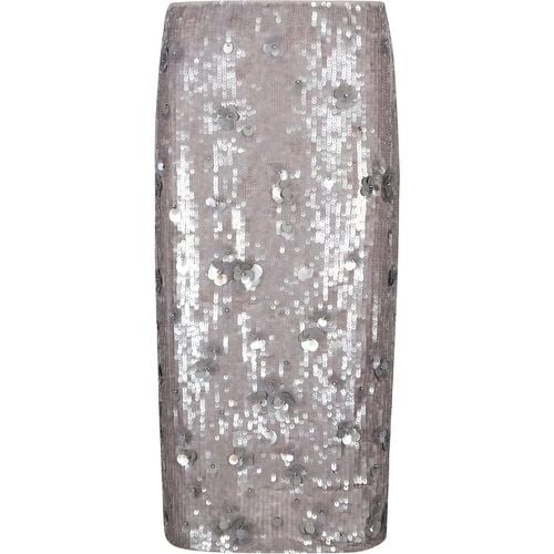 Glow Skirt Grey - Größe L - P.A.R.O.S.H. - Modalova