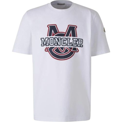 Cotton Logo T-shirt - Größe XXL - Moncler - Modalova