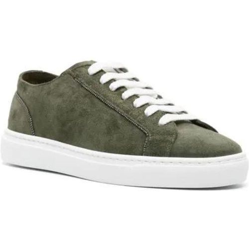 Sneakers - Chain-Detailed Suede Sneakers - Gr. 37 (EU) - in - für Damen - Doucal's - Modalova