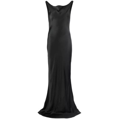 Cowl-Neck Satin Gown - Größe XS - Norma Kamali - Modalova