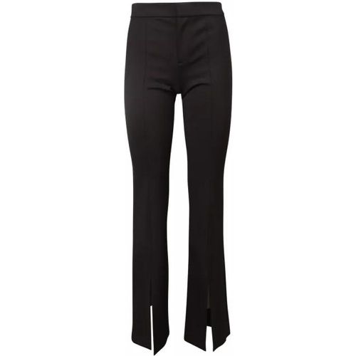 Black Low-Rise Pants With Slit Bottom - Größe 4 - black - alice + olivia - Modalova