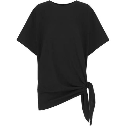 Black Cotton Tshirt - Größe M - black - Dries Van Noten - Modalova