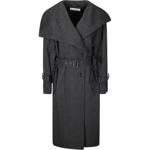 Double-Breasted Coat - Größe 34 - Acne Studios - Modalova