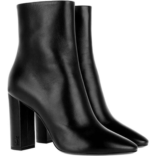 Stiefel & Boots - Lou 95 Boots Leather - Gr. 41 (EU) - in - für Damen - Saint Laurent - Modalova