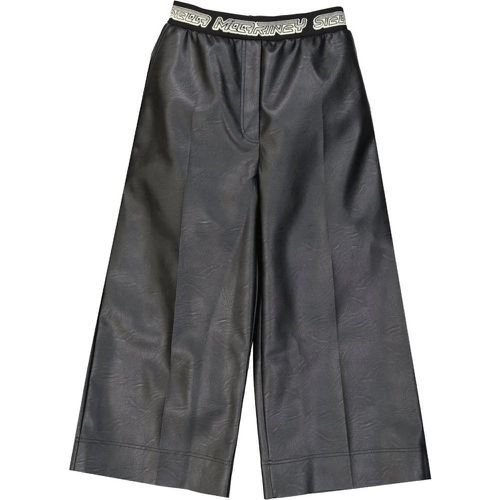 Cropped Leather Effect Pants - Größe 40 - Stella Mccartney - Modalova