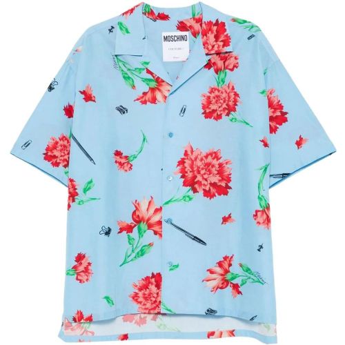 Shirts Blue - Größe M - Moschino - Modalova