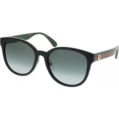 Sonnenbrille - GG0854SK-001 56 Sunglass WOMAN INJECTION - Gr. unisize - in Schwarz - für Damen - Gucci - Modalova