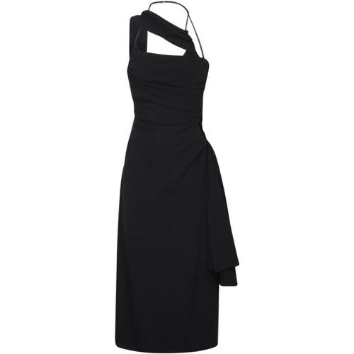 Black Abanada Midi Dress - Größe 34 - schwarz - Jacquemus - Modalova