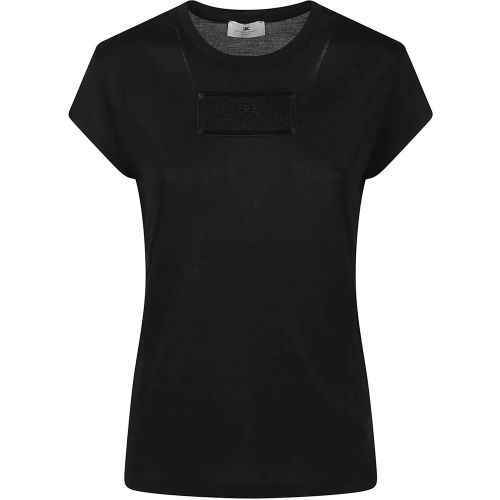 T-shirt Black - Größe 40 - Elisabetta Franchi - Modalova