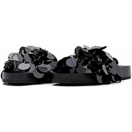 Sandalen & Sandaletten - Black Sparkle Sandals - Gr. 39 (EU) - in - für Damen - Paco Rabanne - Modalova