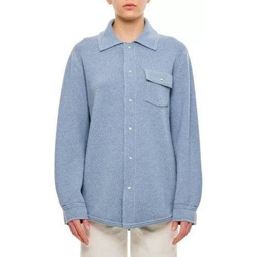 Cashmere Overshirt - Größe S - blue - Barrie - Modalova