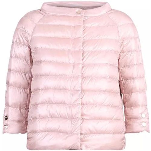 Nylon Padded Cape Jacket - Größe 38 - pink - Herno - Modalova
