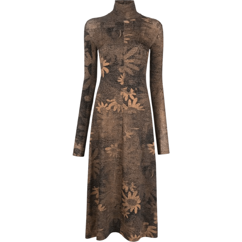 Kleid mit Blumenprint - Größe L - MM6 Maison Margiela - Modalova