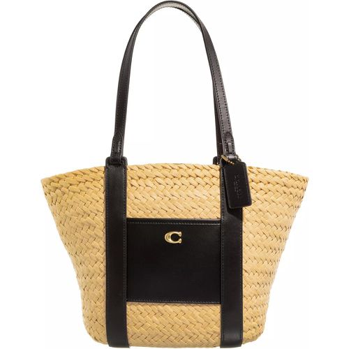 Shopper - Small Straw Pocket Tote - Gr. unisize - in - für Damen - Coach - Modalova