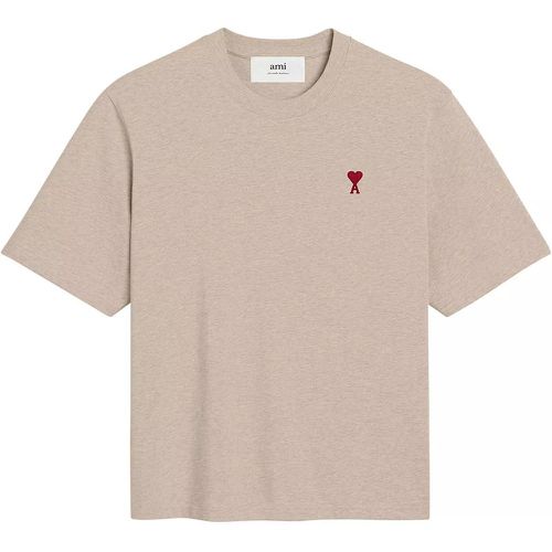 Red Ami De Coeur T-Shirt - Größe S - gray - AMI Paris - Modalova