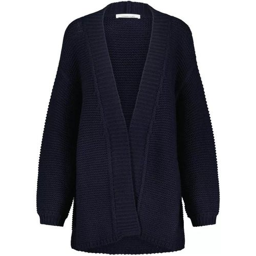 Offener Cardigan aus Woll-Kaschmir-Mix - Größe 40 - black - Liviana Conti - Modalova