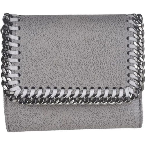 Portemonnaie - Small Flap Wallet Eco Shaggy Deer - Gr. unisize - in - für Damen - Stella Mccartney - Modalova