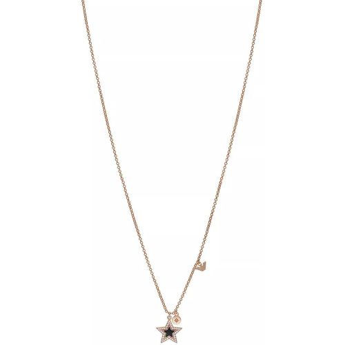 Halskette - Blue Lacquer Pendant Necklace - Gr. unisize - in - für Damen - Emporio Armani - Modalova