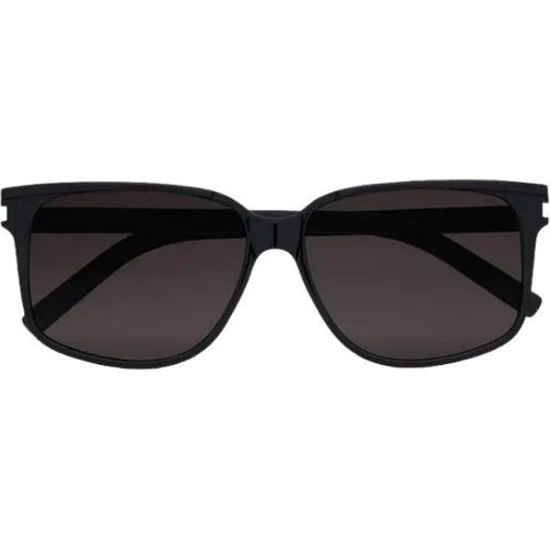 Sonnenbrillen - Sl 599 Square Acetate Sunglasses - Gr. unisize - in Schwarz - für Damen - Saint Laurent - Modalova