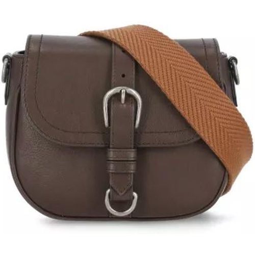 Shopper - Brown Leather Shoulder Bag - Gr. unisize - in - für Damen - Golden Goose - Modalova