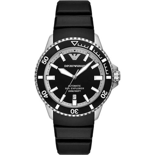 Uhren - Sea Explorer Men's Watch AR60078 - Gr. unisize - in Silber - für Damen - Emporio Armani - Modalova