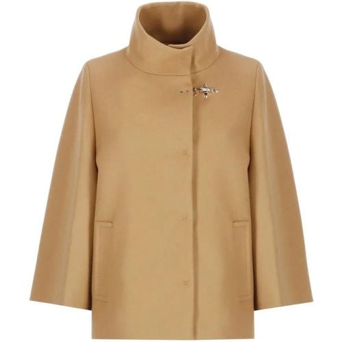 Fay - Wool Coat - Größe M - braun - Fay - Modalova