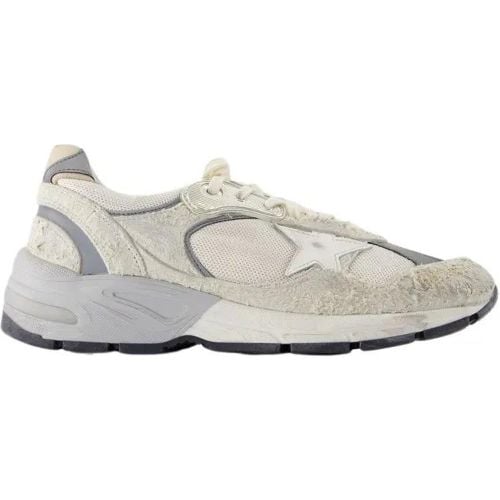 Sneaker - Running Dad Sneakers - Leather - White/Silver - Gr. 40 (EU) - in - für Damen - Golden Goose - Modalova