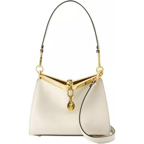 Shopper - Vela Hobo Bag - Leather - White - Gr. unisize - in - für Damen - ETRO - Modalova