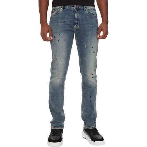 Versace Couture Heren Jeans Blauw 77GAB5S0-CDWR2/9 - Größe 29 - Versace Jeans Couture - Modalova