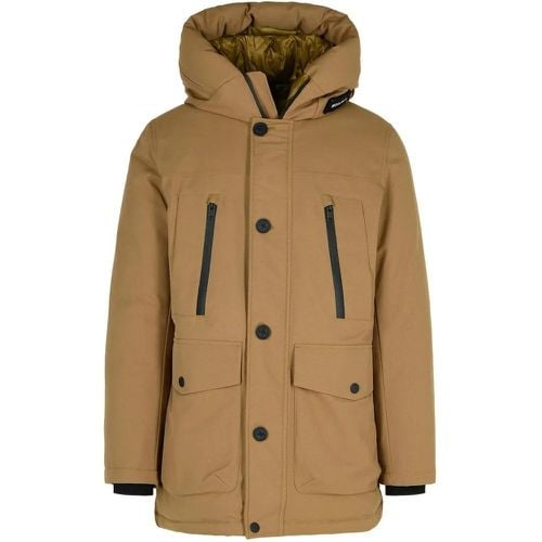 Poly Twill' Green Polyester Parka - Größe L - braun - Woolrich - Modalova