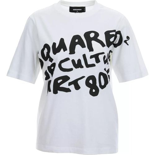 T-Shirt mit Druck - Größe XL - Dsquared2 - Modalova