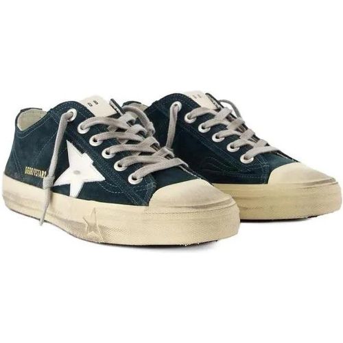 Low-Top Sneaker - V-Star 2 Sneakers - Leather - Green - Gr. 40 (EU) - in - für Damen - Golden Goose - Modalova