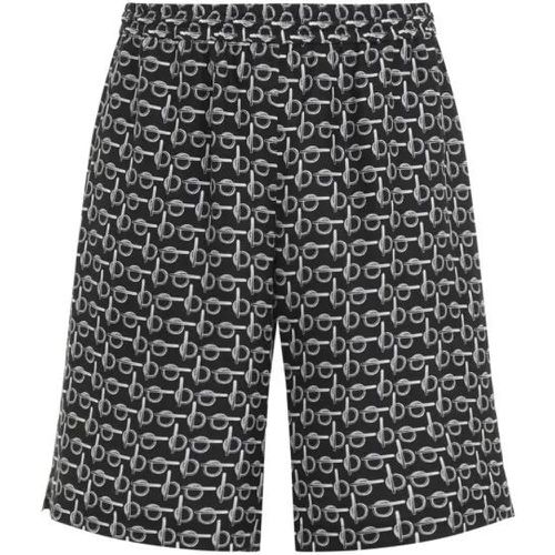 All Over Print Pattern Silk Shorts - Größe L - Burberry - Modalova