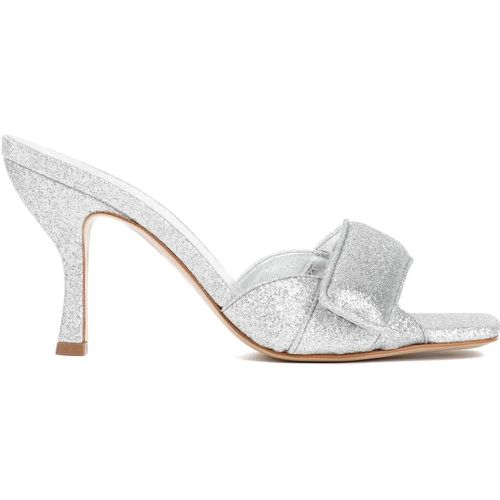 Sandalen - Silver Glitter Alodie Sandals - für Damen - Gia Borghini - Modalova