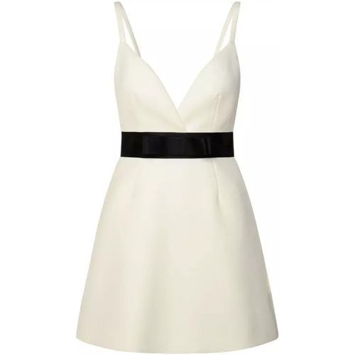 White Virgin Wool Blend Dress - Größe 40 - white - Dolce&Gabbana - Modalova
