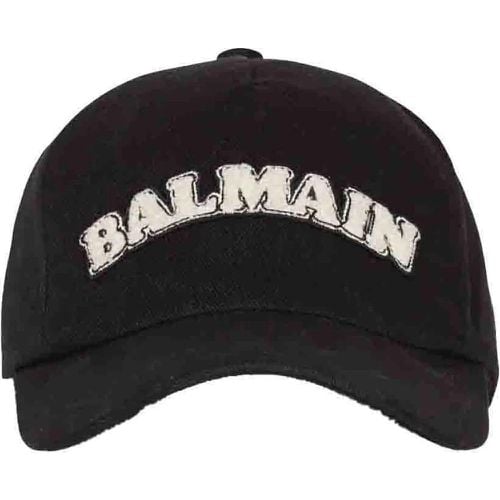 Caps & Mützen - Embroidered Logo Baseball Cap - Gr. 2 - in - für Damen - Balmain - Modalova