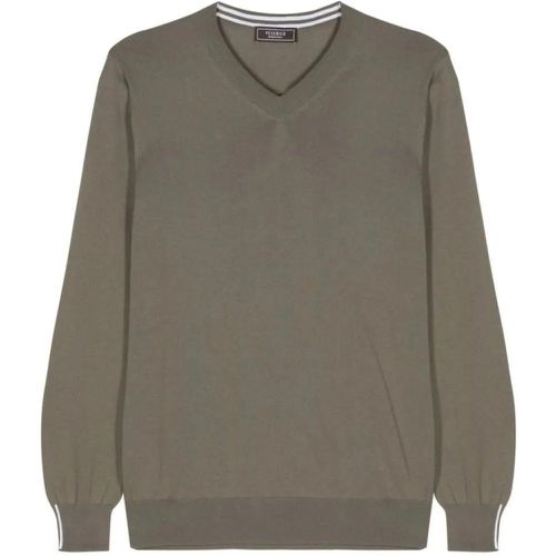 Fine-Ribbed Cotton Jumper - Größe 50 - PESERICO - Modalova