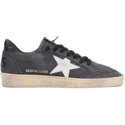 Sneakers - Ball Star Dark Grey Cow Leather Sneakers - für Damen - Golden Goose - Modalova