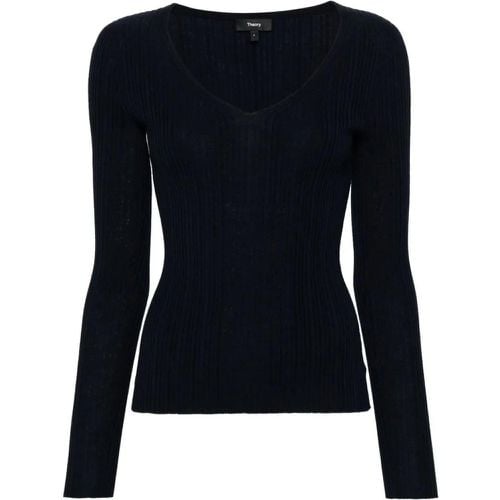 Wool Sweater - Größe L - Theory - Modalova