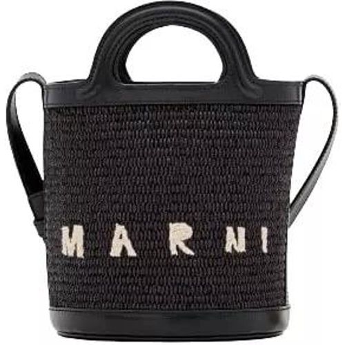 Shopper - Black Adjustable Shoulder Strap Bag - Gr. unisize - in - für Damen - Marni - Modalova