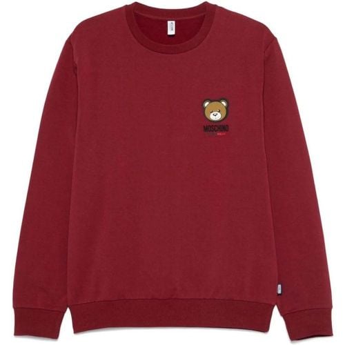 Sweaters Bordeaux Red - Größe M - Moschino - Modalova