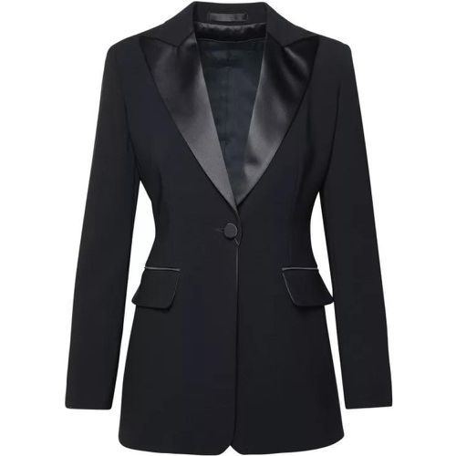 Plinio' Black Acetate Blend Jacket - Größe 40 - black - Max Mara - Modalova