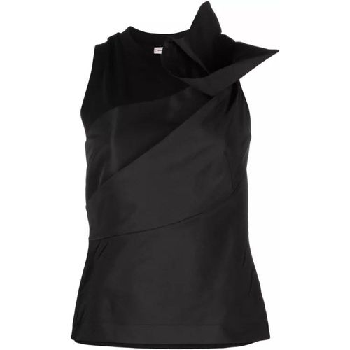 Asymmetric Black Top - Größe 42 - black - alexander mcqueen - Modalova