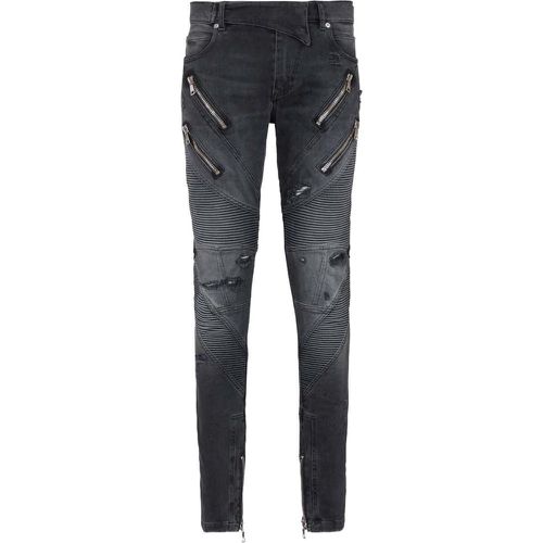 Trousers Black - Größe 30 - Balmain - Modalova