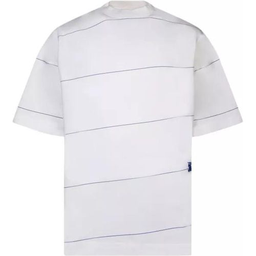 Cotton T-Shirt - Größe S - white - Burberry - Modalova
