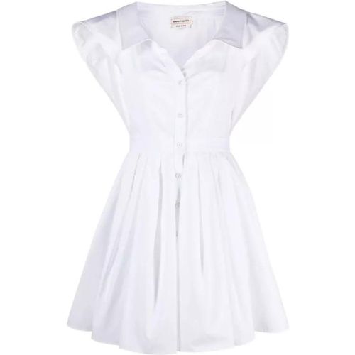 White Mini Dress - Größe 40 - white - alexander mcqueen - Modalova