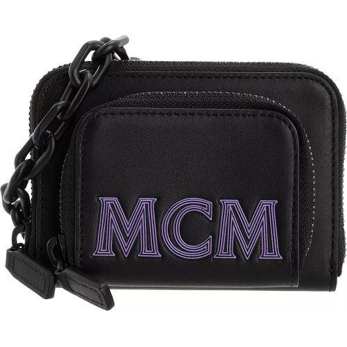 Portemonnaie - Zipped Wallet With Neck Strap - Gr. unisize - in - für Damen - MCM - Modalova