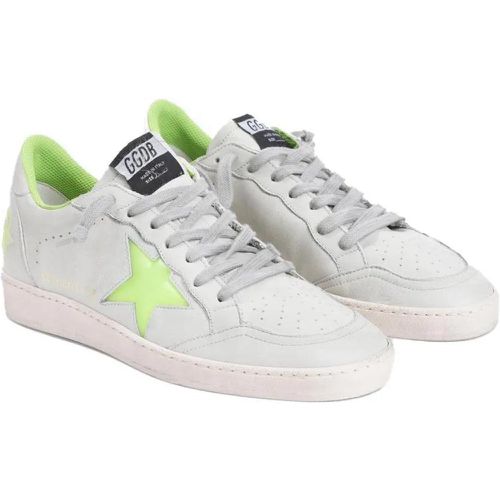 Sneakers - White Cow Leather Ballstar Sneakers - Gr. 41 (EU) - in - für Damen - Golden Goose - Modalova