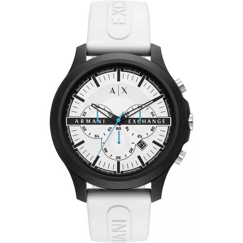 Uhren - Chronograph Silicone Watch - Gr. unisize - in Weiß - für Damen - Armani Exchange - Modalova